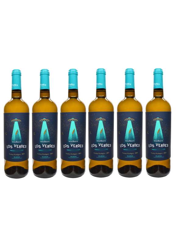  Los Verdes Verdejo Ecológico 2023 - 6 Botellas 75 CL. 