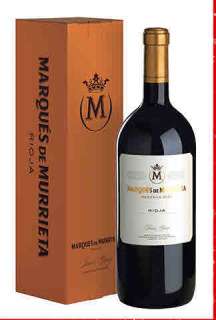 Červené víno Marqués de Murrieta  en caja de cartón (Magnum)